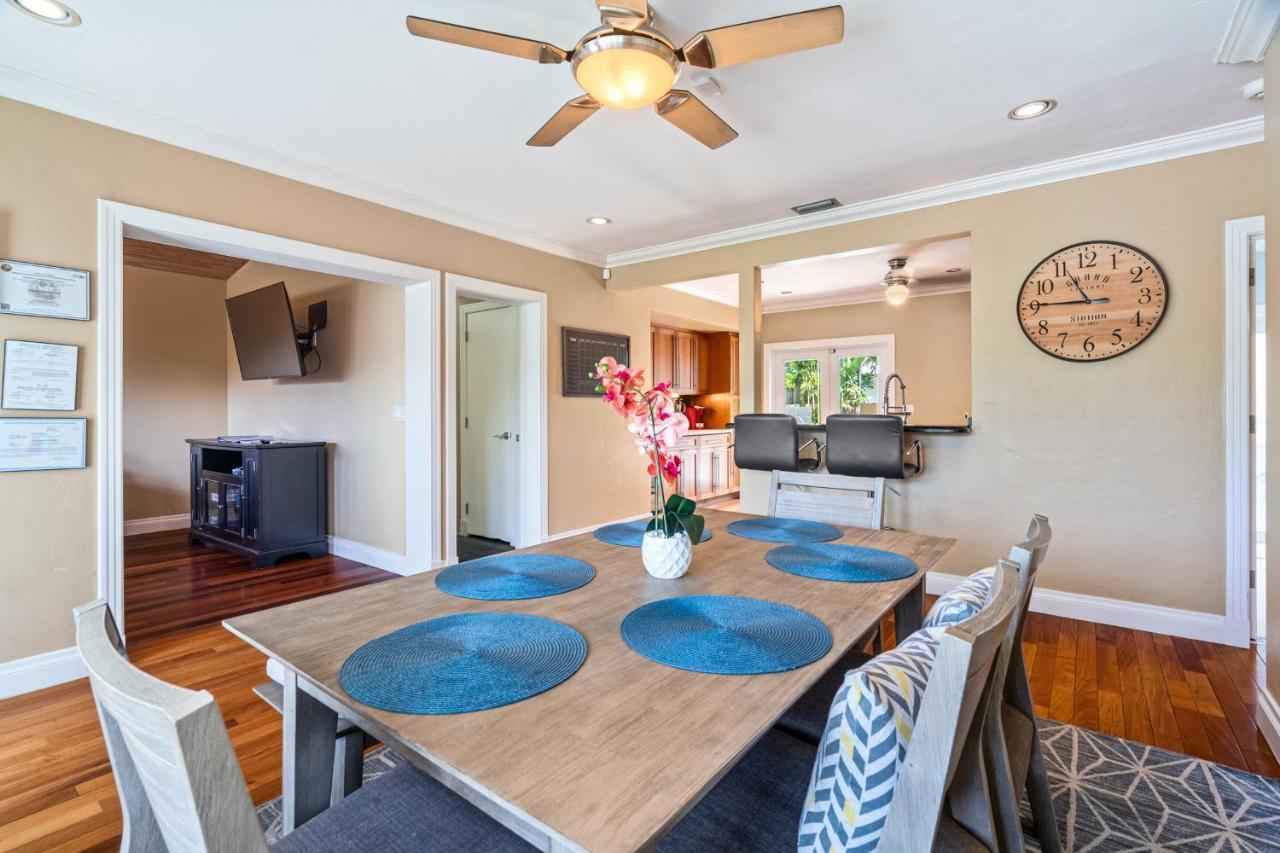 #1 Fort Lauderdale House - Heated Salt Water Pool - Private Oasis-Updated Gorgeous 3Br 3Ba - Las Olas Eksteriør billede