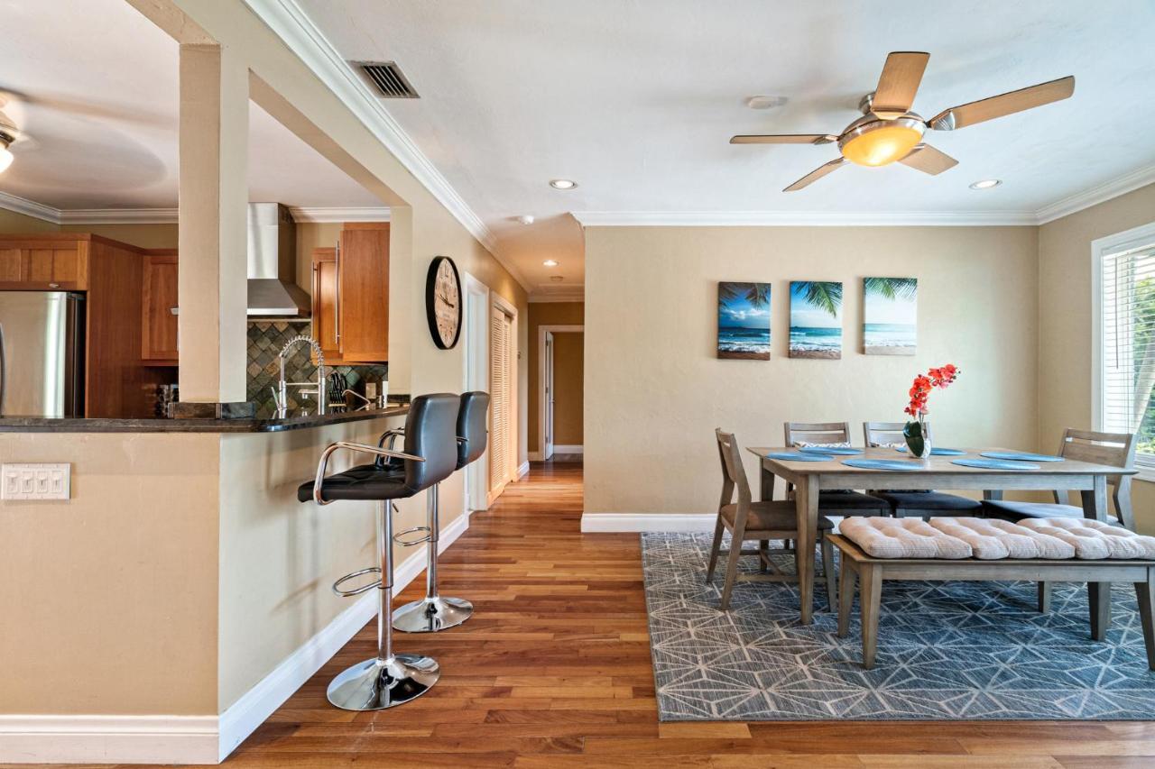 #1 Fort Lauderdale House - Heated Salt Water Pool - Private Oasis-Updated Gorgeous 3Br 3Ba - Las Olas Eksteriør billede